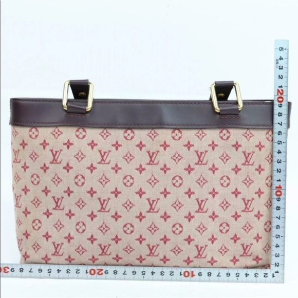 Louis Vuitton Pink and Brown Monogram Tote - Picture 4 of 8